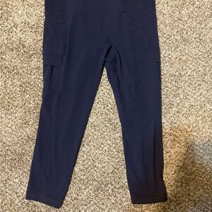 Athleta Deep Blue 7/8 Leggings